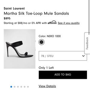 Ysl shoes brand new never worn